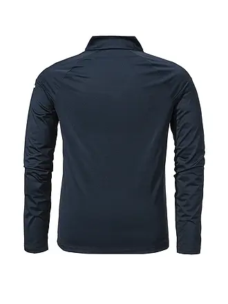 SCHÖFFEL | Camiseta funcional con cremallera para hombre Lenggries M | dunkelblau